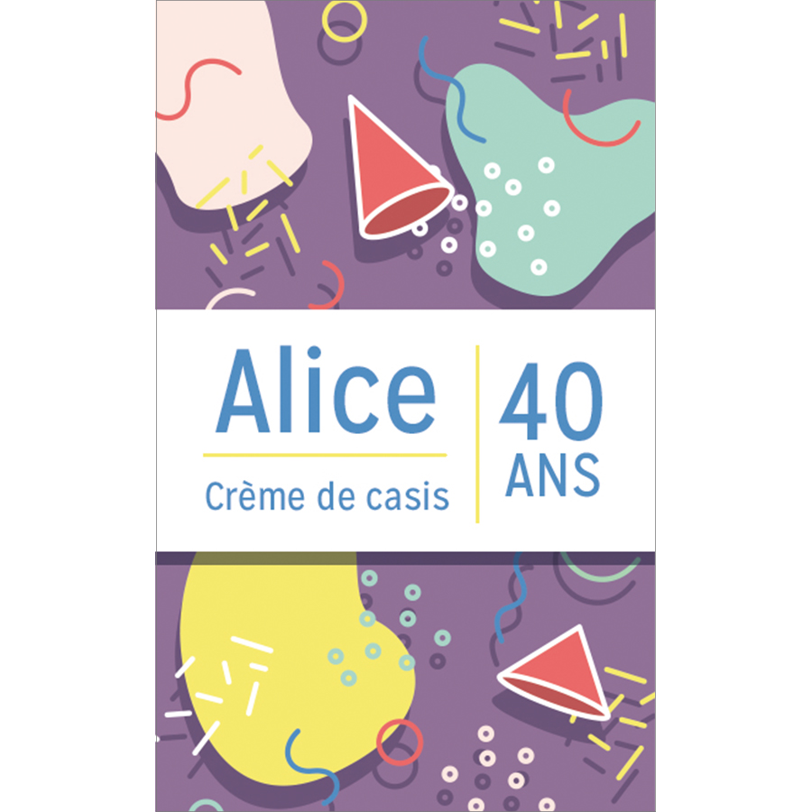 Modèle anniversaire 2