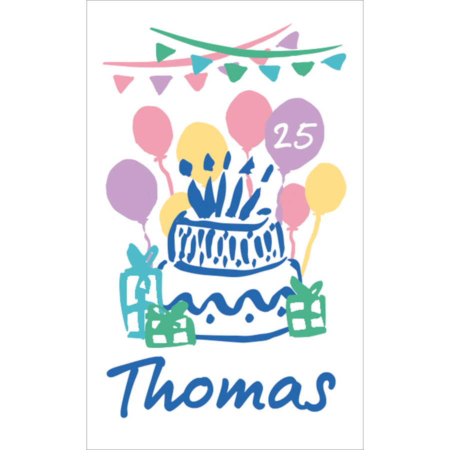 Modèle anniversaire 3